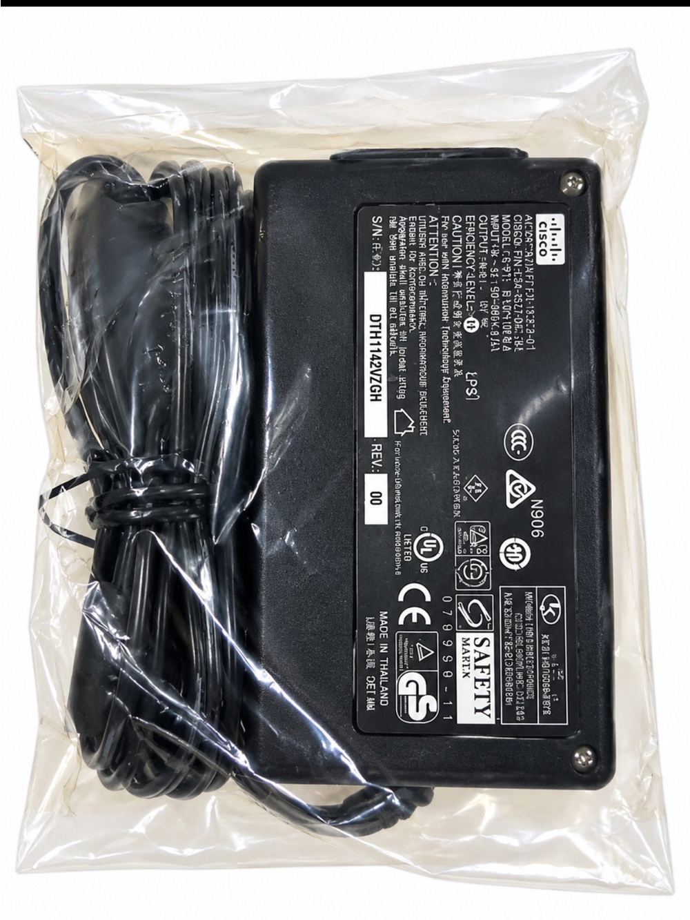 Cisco AC Power Adapter DTH1142V2GH with Power Cord